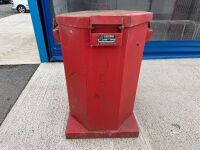 WESTERN 210lt METAL BUNDED OIL JAR STORE - 5