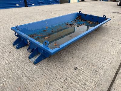 CONQUIP 440lt METAL SITE SKIP / TRAY TO SUIT FORKLIFT&nbsp;