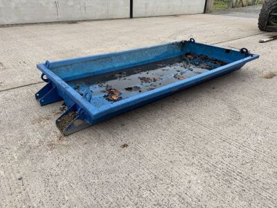 CONQUIP 440lt METAL SITE SKIP / TRAY TO SUIT FORKLIFT&nbsp;
