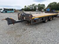 CHIEFTAIN 19 TON TANDEM AXLE FLAT DRAG TRAILER - 4