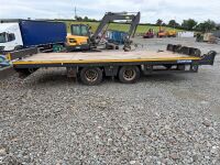 CHIEFTAIN 19 TON TANDEM AXLE FLAT DRAG TRAILER - 10