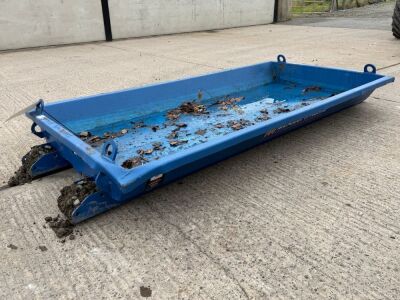 CONQUIP 440lt METAL SITE SKIP / TRAY TO SUIT FORKLIFT