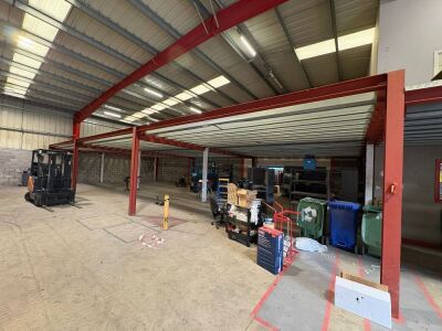 APPROX. 20M X 9M MEZZANINE FLOOR