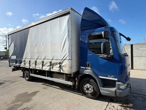 DAF LF150 EURO 6 7.5 TON AUTOMATIC CURTAINSIDER LORRY