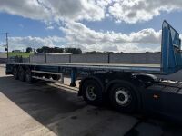 DENNISON 45FT 39 TON TRI AXLE FLATBED TRAILER