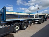 DENNISON 45FT 39 TON TRI AXLE FLATBED TRAILER - 2