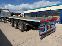 DENNISON 45FT 39 TON TRI AXLE FLATBED TRAILER - 13