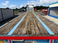 DENNISON 45FT 39 TON TRI AXLE FLATBED TRAILER - 15