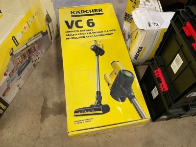 UNUSED KARCHER VC6 CORDLESS VACUUM