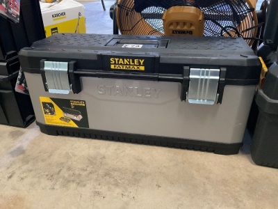 UNUSED STANLEY FATMAX 26" PLASTIC TOOLBOX