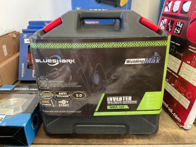 UNUSED BLUESHARK MMA-325 INVERTER WELDER