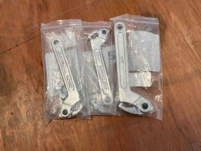 3No. UNUSED SEALEY 3 PIECE ADJUSTABLE C-SPANNERS