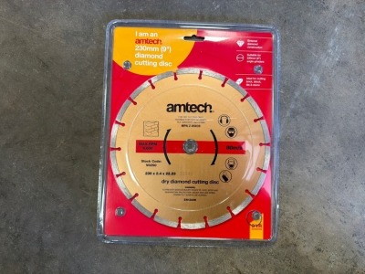 UNUSED AMTECH 230mm DIAMOND BLADE