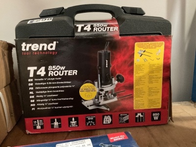 UNUSED TREND T4 240v ROUTER