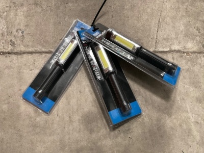 3No. UNUSED DRAPER LED WORKLIGHTS