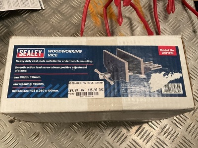 UNUSED SEALEY WOOD WORKING VICE