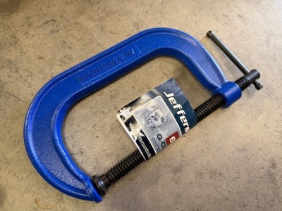 UNUSED JEFFERSN 6" G-CLAMP