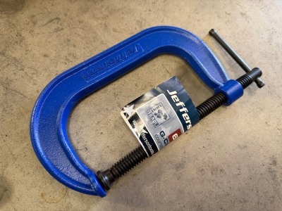 UNUSED JEFFERSN 6" G-CLAMP