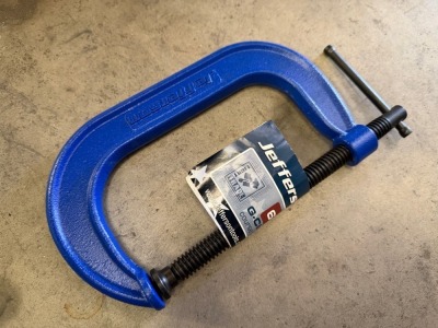 UNUSED JEFFERSN 6" G-CLAMP