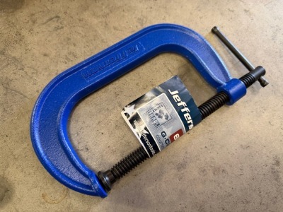 UNUSED JEFFERSN 6" G-CLAMP