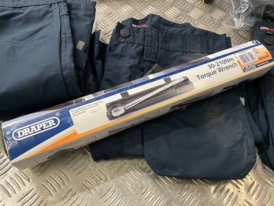 UNUSED DRAPER 1/2 TORQUE WRENCH