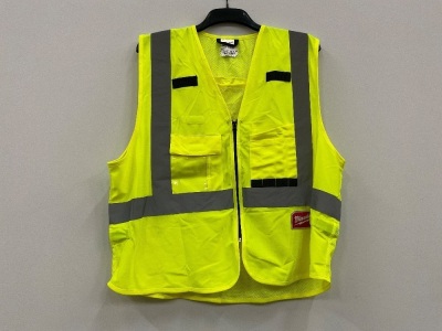 UNUSED MILWAUKEE LARGE HI-VIZ VEST