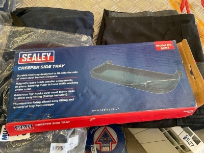 UNUSED SEALEY CREEPER SIDE TRAY