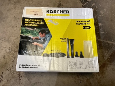 UNUSED KARCHER CAR INTERIOR CLEANING KIT