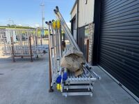 UNUSED JEFFERSON 6.2M DOUBLE WIDTH ALUMINIUM SCAFFOLDING TOWER - 3