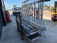 UNUSED JEFFERSON 6.2M DOUBLE WIDTH ALUMINIUM SCAFFOLDING TOWER - 6