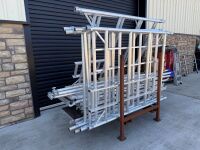 UNUSED JEFFERSON 6.2M DOUBLE WIDTH ALUMINIUM SCAFFOLDING TOWER - 8