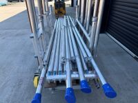 UNUSED JEFFERSON 6.2M SINGLE WIDTH ALUMINIUM SCAFFOLDING TOWER - 4