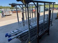 UNUSED JEFFERSON 6.2M SINGLE WIDTH ALUMINIUM SCAFFOLDING TOWER - 5