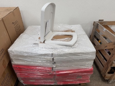 APPROX 50No. UNUSED SOFT CLOSE TOILET SEATS