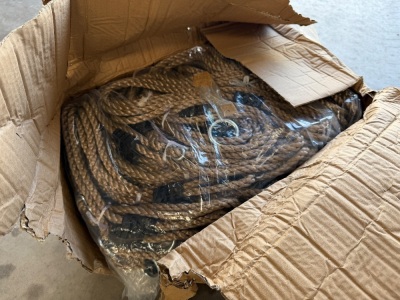 1No. BOX TO INCLUDE APPROX. 50No. 1.8M GARDEN SWING ROPES&nbsp;