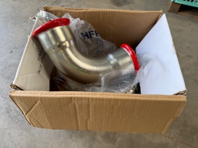 APPROX 4No. 88.9MM HFF 90 DEGREE PRESS ELBOWS&nbsp;