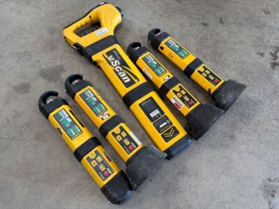 V-SCAN CABLE DETECTOR & 4No, GENNYS