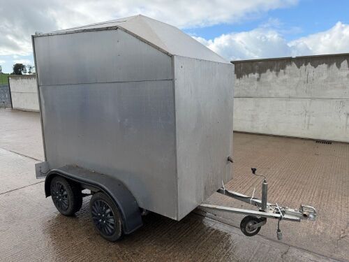 APPROX. FT X FT TWIN AXLE BOX TRAILER