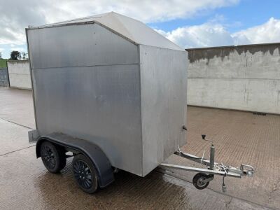 APPROX. FT X FT TWIN AXLE BOX TRAILER