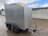 APPROX. FT X FT TWIN AXLE BOX TRAILER