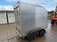 APPROX. FT X FT TWIN AXLE BOX TRAILER - 7