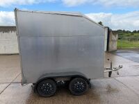 APPROX. FT X FT TWIN AXLE BOX TRAILER - 8