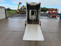 APPROX. FT X FT TWIN AXLE BOX TRAILER - 16