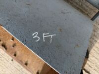 FRONT LOADER & APPROX. 3ft BUCKET TO SUIT MASSEY FERGUSON 35 TRACTOR - 9