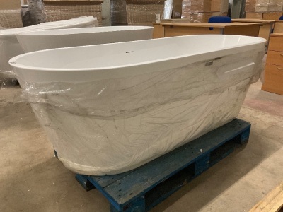Viktor Benson Como 1800 x 800 Freestanding Double Ended Bath