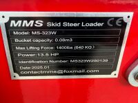 MMS MS-323W PETROL SKID STEER LOADER - 16
