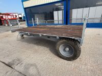 APPROX. 10ft x 6ft FLAT BED TIPPING TRAILER - 5