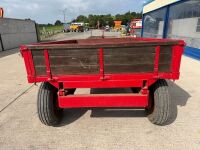 APPROX. 10ft x 6ft MASSEY FERGUSON DROPSIDE TIPPING TRAILER - 7