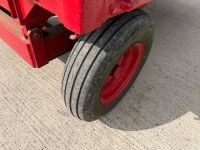 APPROX. 10ft x 6ft MASSEY FERGUSON DROPSIDE TIPPING TRAILER - 8