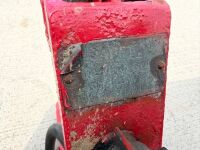 APPROX. 10ft x 6ft MASSEY FERGUSON DROPSIDE TIPPING TRAILER - 12
